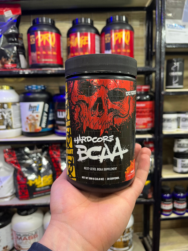 بی سی ای موتانت هاردکور BCAA طرح جدید طعم دار ۳۹۰ گرم اورجینال ضمانت اصالت محصول